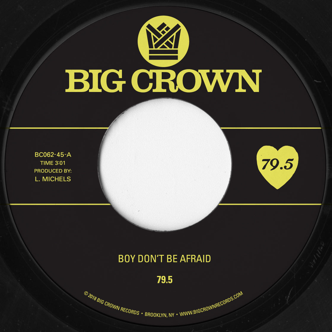 79.5 - BOY DON'T BE AFRAID / I STAY & YOU STAY