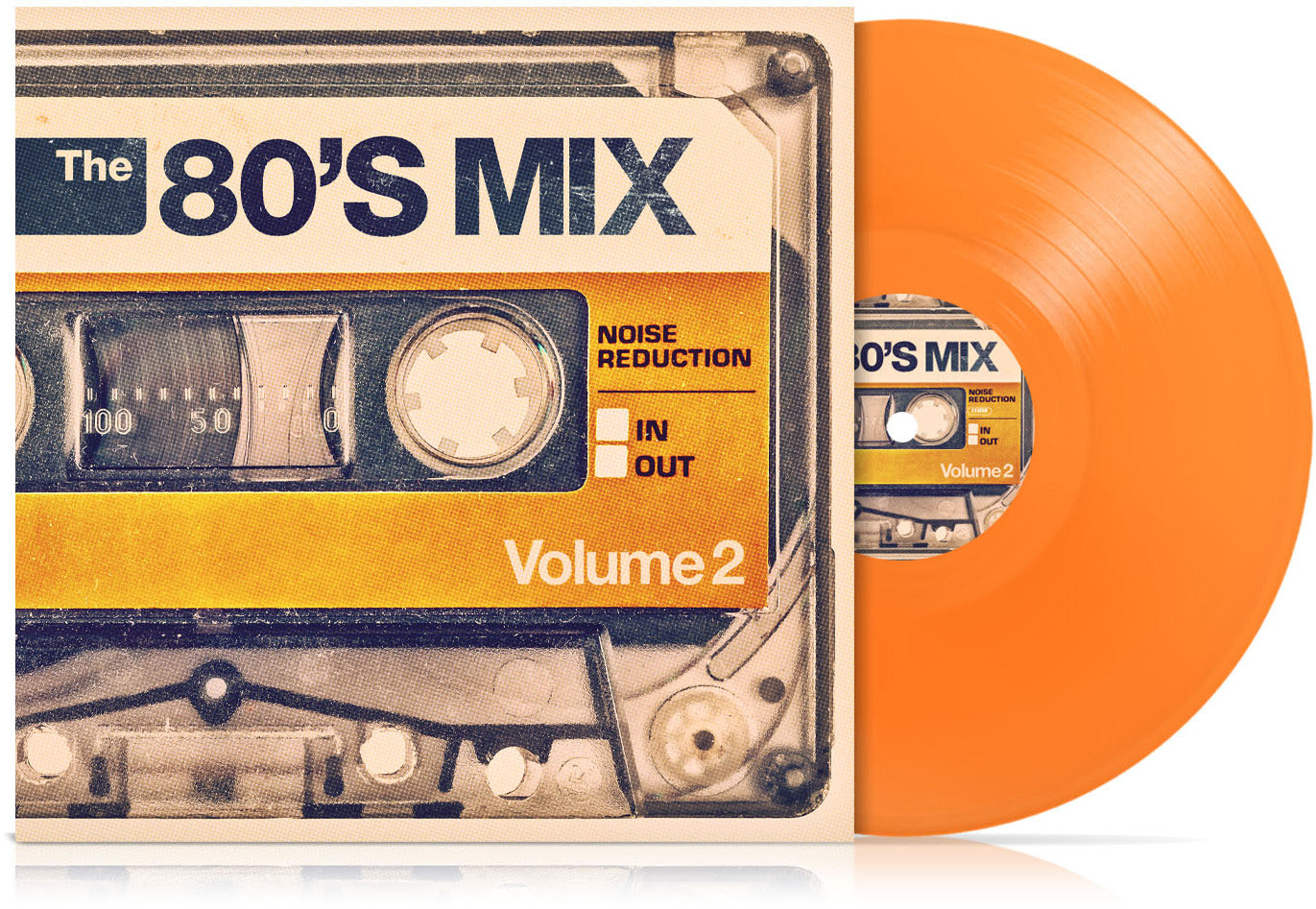 80S MIX VOL 2 / VARIOUS - ORANGE TRANSPARENT VINYL - 80S MIX VOL 2 / VARIOUS - ORANGE TRANSPARENT VINYL